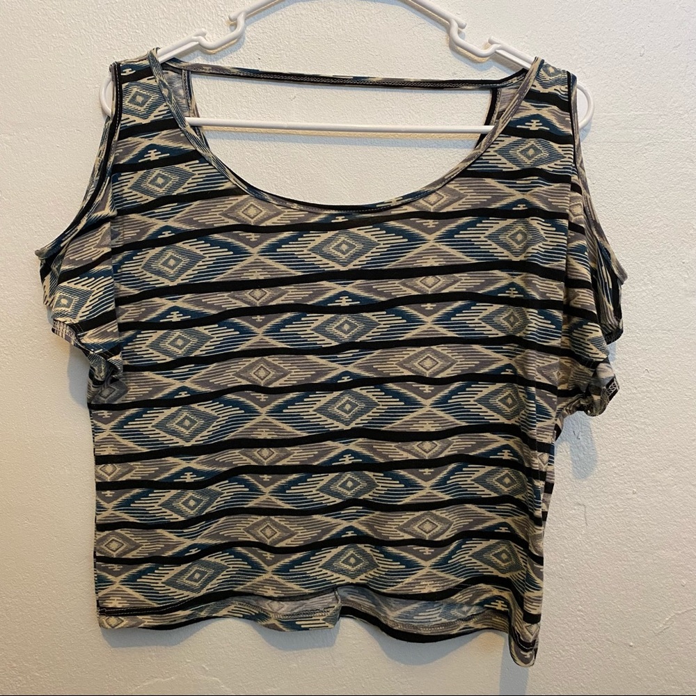 👚 Women’s casual loose Crop top
